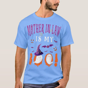 Camiseta La Madre En La Ley Es Mi Boo Dos Halloween Witch B