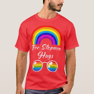 Camiseta La madre libre abraza a los LGBT Gafas de sol arco