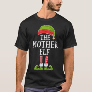 Camiseta La madre Navidades Elf es divertida familia que co