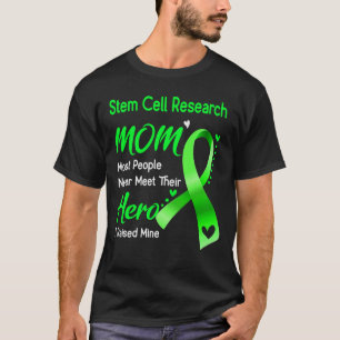 Camiseta La madre que crié en la investigación de células m