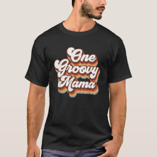 Camiseta La madre retro vintage día uno Groovy mamá hippie