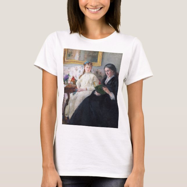 Camiseta La madre y hermana del artista Berthe Moriso (Anverso)
