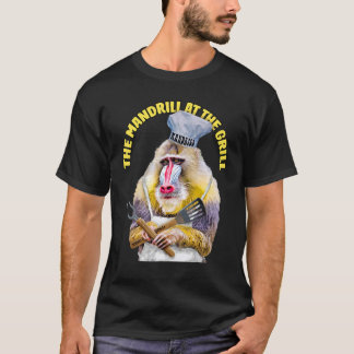 Camiseta La Madrill Del Grill A Monkey Grilling