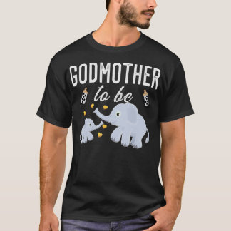Camiseta La Madrina Para Ser Elefante Baby Shower Cute _1