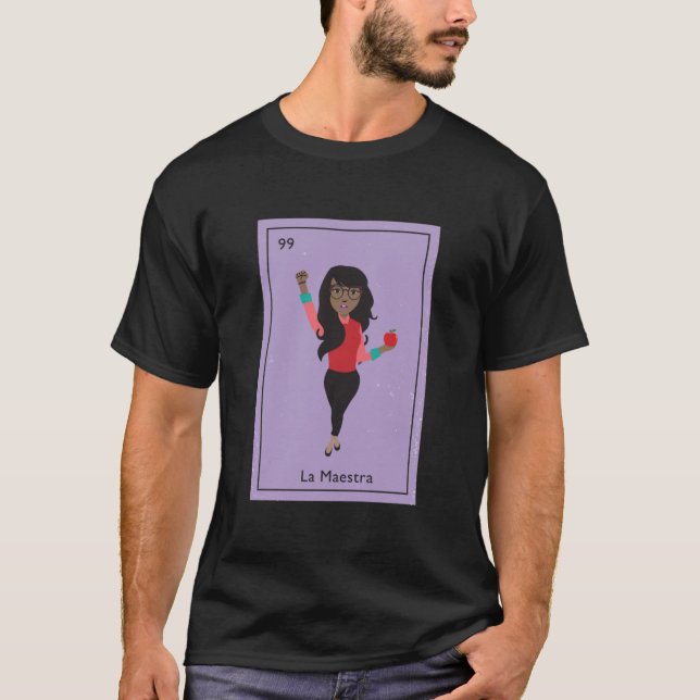 Camiseta La Maestra No Logotipo (Anverso)