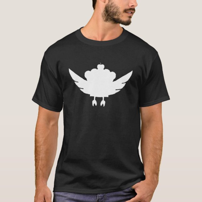 Camiseta La magdalena asombrosa del vuelo (INVERTIDA) (Anverso)
