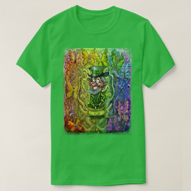 Camiseta La magia arcoiris de St. Patrick (Diseño del anverso)