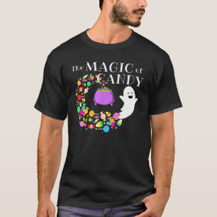 Camiseta La Magia De Candy Happy Flying Ghost Halloween Co