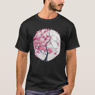 Camiseta La magia de las flores de cerezo en la temporada d