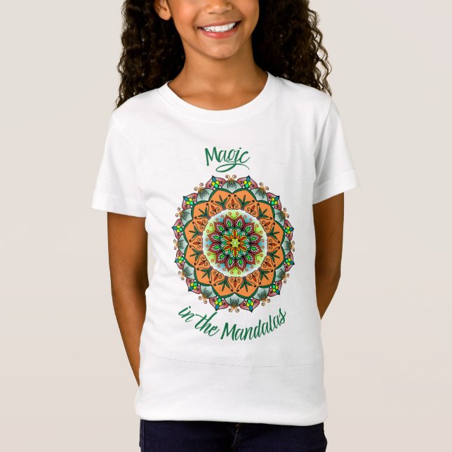 Camiseta La magia de los niños Mandalas Classic (Anverso)
