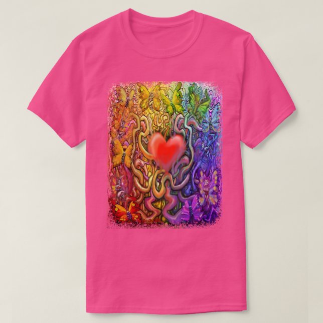 Camiseta La magia de San Valentín (Diseño del anverso)