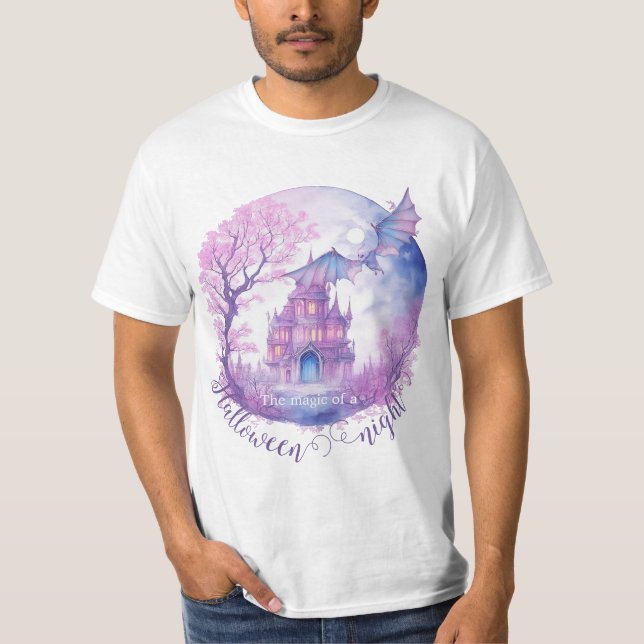 Camiseta La magia de una noche de Halloween (Anverso)
