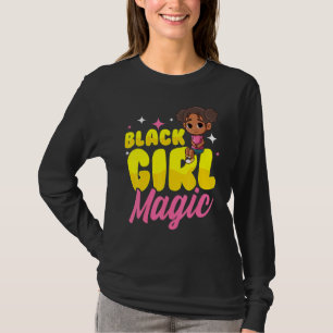 Camiseta La magia del Chica negro inspiró a los niños negro