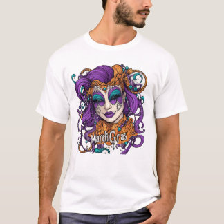 Camiseta ¡La magia del Mardi Gras está en el aire!