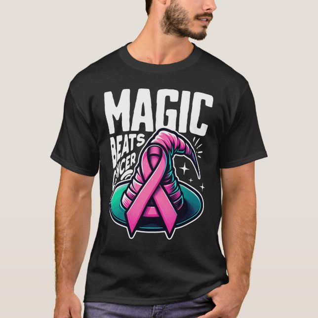 Camiseta La magia derrota al cáncer (Anverso)