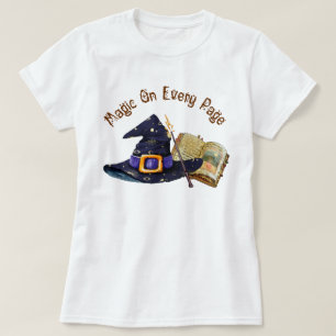 Camiseta La magia está en cada página