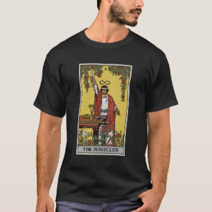 Camiseta La Magia Tarot Card Pagan Witch Divinc
