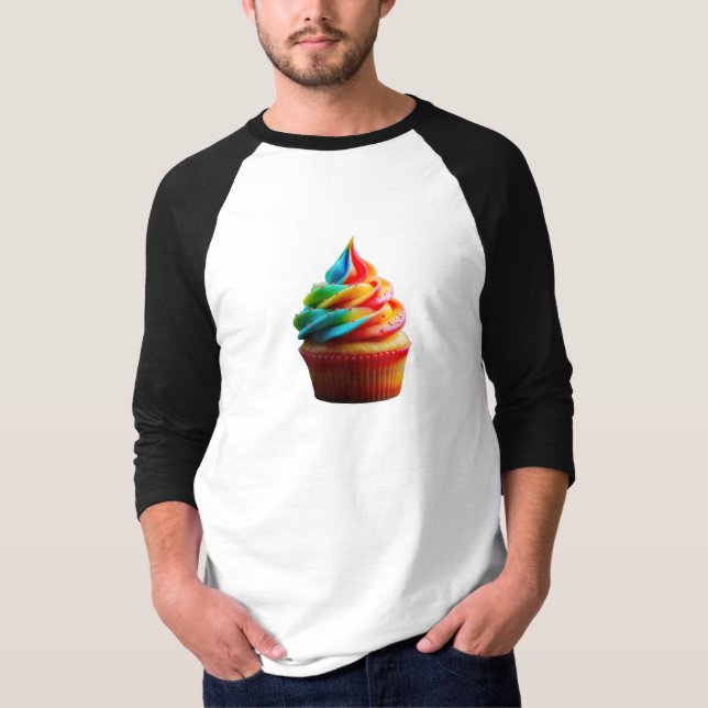 Camiseta La magnífica magdalena arcoíris de SlipperyJoe's g (Anverso)