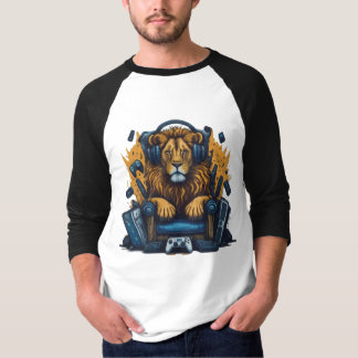 Camiseta La majestad del juego real: Gobernar el reino digi