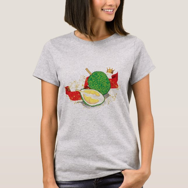 Camiseta La majestuosa fruta del Rey Duriano (Anverso)
