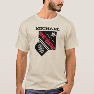 Camiseta La MALA HIERBA WACKER del número uno con Grunge