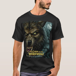 Camiseta La maldición del hombre lobo - Clásica película de