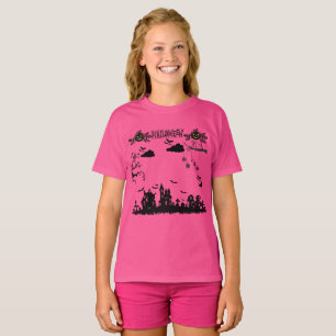 Camiseta La maldición hueca rosa