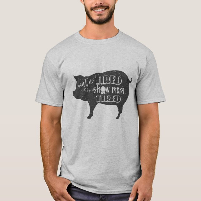 Camiseta La mamá de la demostración cansó la demostración (Anverso)