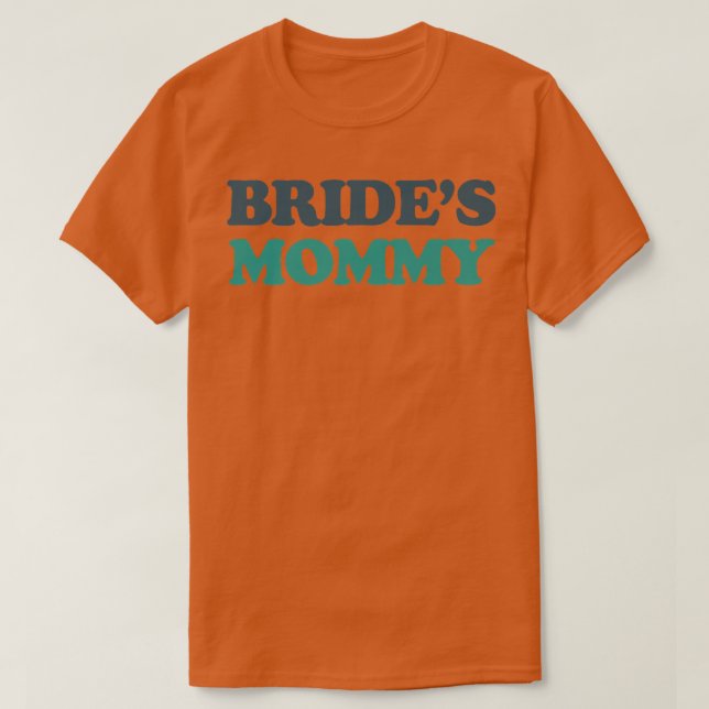 Camiseta La mamá de la novia (Diseño del anverso)