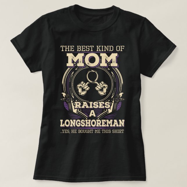 Camiseta La mamá de Longshoreman (Diseño del anverso)