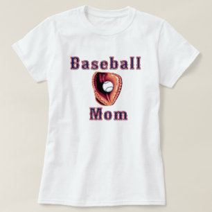 Camiseta La mamá del béisbol… accionó por el cafeína 