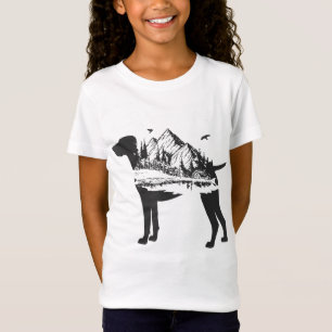 Camiseta La mamá del puntero de Shorthair alemán Nature Lov