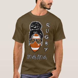 Camiseta La mamá del rugby diseño divertido para los amante
