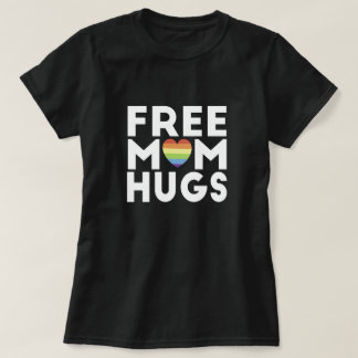 Camiseta La mamá libre abraza abrazos libres de la mamá