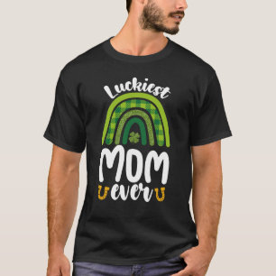 Camiseta La mamá más afortunada del mundo día de San Patric