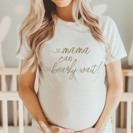 Camiseta La mamá minimalista puede esperar al corazón Baby 