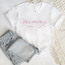 Camiseta La mami moderna y simple de Boho Baby Shower para 