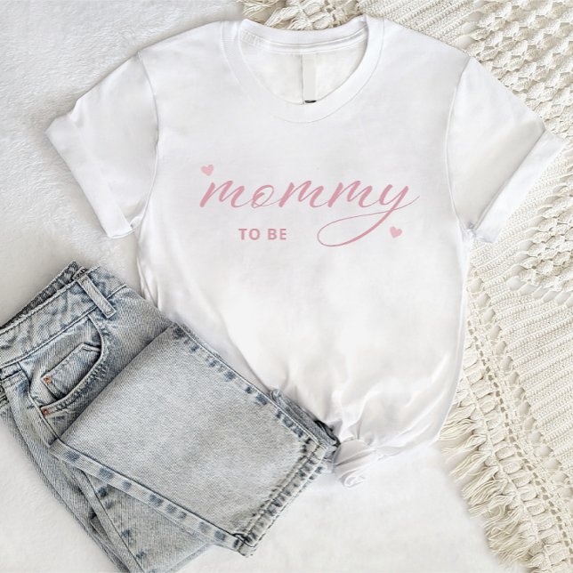 Camiseta La mami moderna y simple de Boho Baby Shower para  (Subido por el creador)