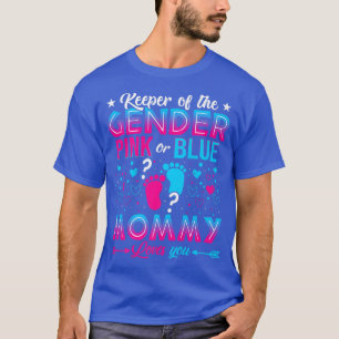 Camiseta La mami rosa o azul divertida te ama el género rev