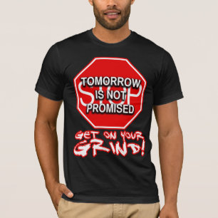 Camiseta La mañana no se promete (el negro)