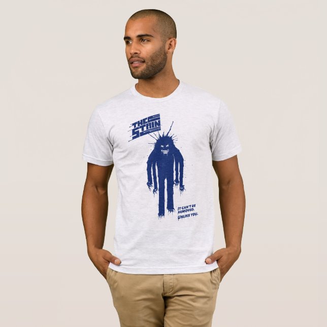 CAMISETA LA MANCHA - AZUL (Anverso completo)