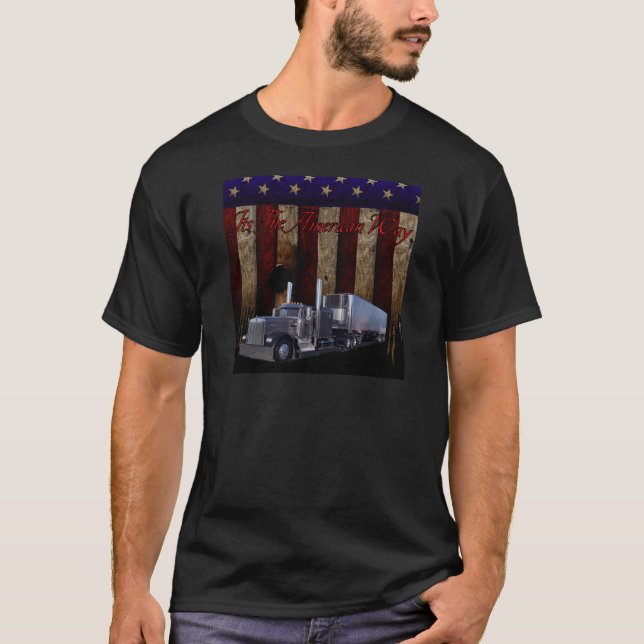 Camiseta La manera americana (Anverso)