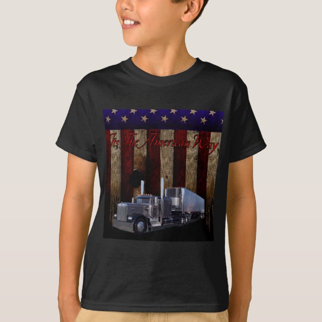 Camiseta La manera americana (Anverso)