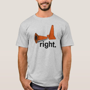 Camiseta La manera correcta y la manera incorrecta a la