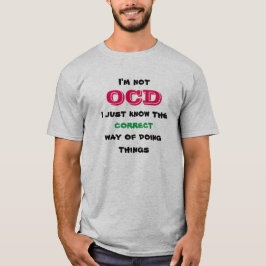 Camiseta La manera de OCD