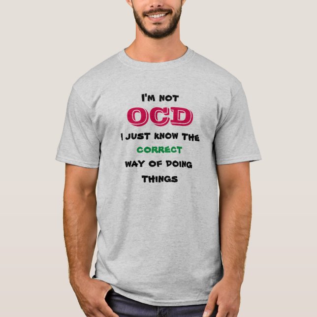 Camiseta La manera de OCD (Anverso)
