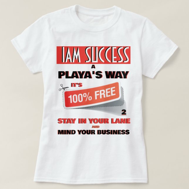 CAMISETA LA MANERA DE PLAYA (Diseño del anverso)