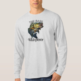 Camiseta La Manga Larga De La Luz Del Susurro De Bass Whisp