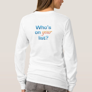 Camiseta La manga larga de las mujeres