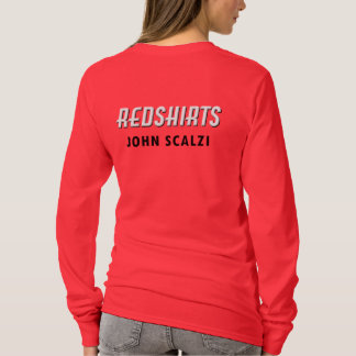 Camiseta La manga larga de las mujeres del Redshirt